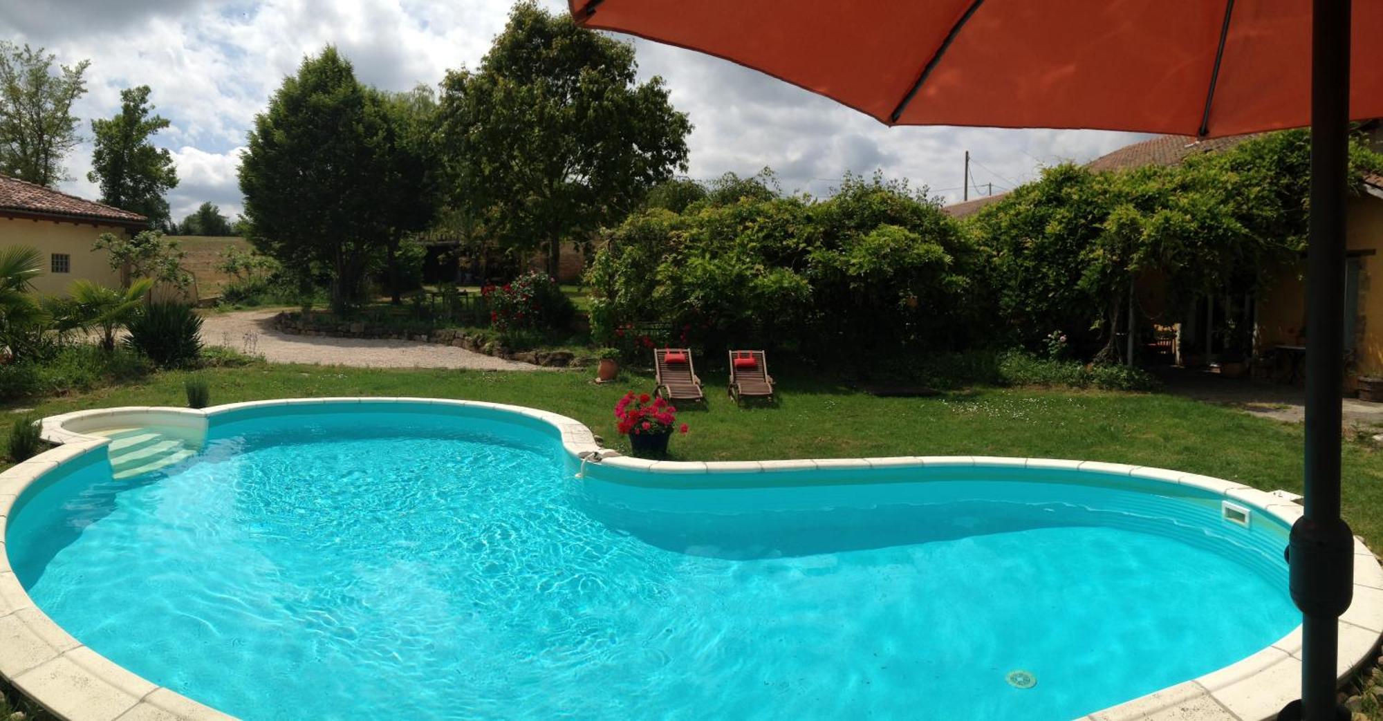 Bed and Breakfast Domaine A Marmande Berdoues Exterior foto